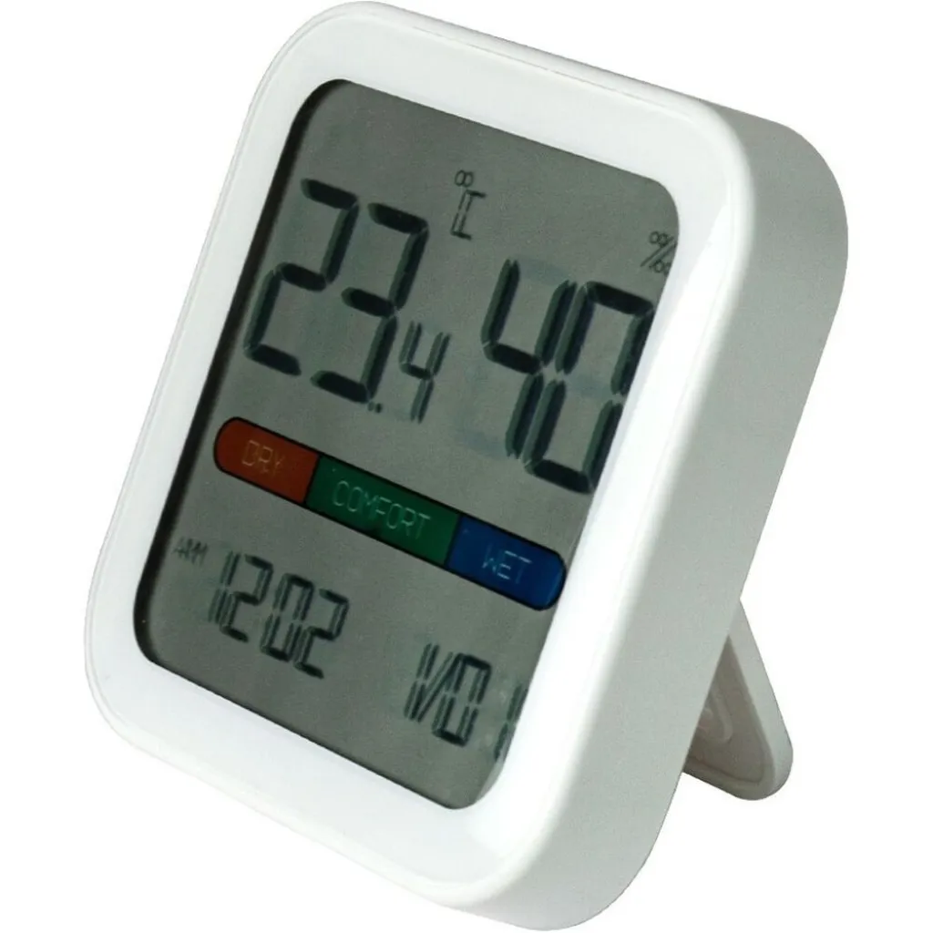 Цифровий гігрометр Xiaomi Miiiw Temperature Humidity Clock White S210 Цифровий гігрометр Xiaomi Miiiw Temperature Humidity Clock White S210