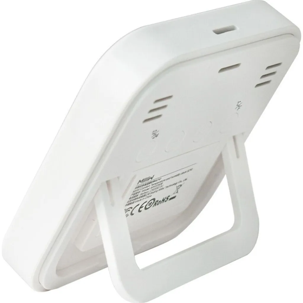 Цифровий гігрометр Xiaomi Miiiw Temperature Humidity Clock White S210 Цифровий гігрометр Xiaomi Miiiw Temperature Humidity Clock White S210