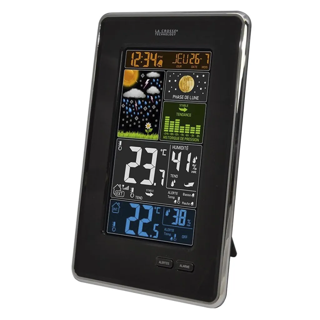 Метеостанция La Crosse WS6835 Black, черный Метеостанция La Crosse WS6835 Black, черный