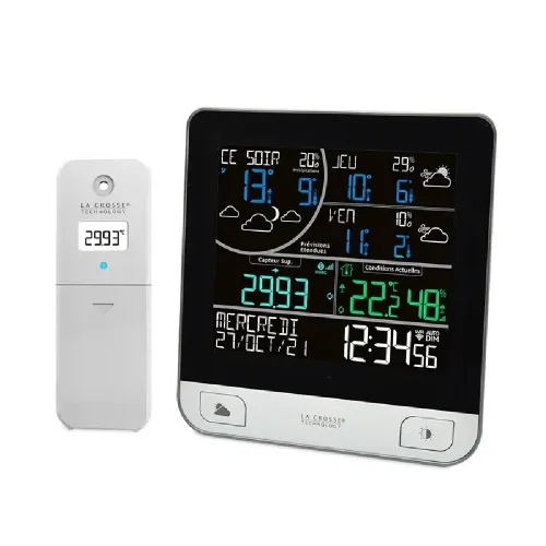 Метеостанція La Crosse LW3101 Wi-Fi, срібло - Фото№1 Метеостанція La Crosse LW3101 Wi-Fi, срібло - Фото№1