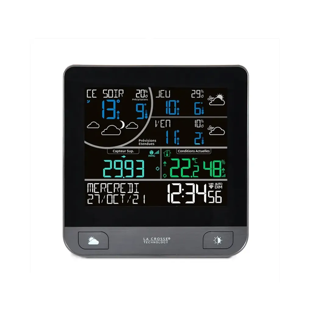 Метеостанція La Crosse LW3101 Wi-Fi, сірий Метеостанція La Crosse LW3101 Wi-Fi, сірий