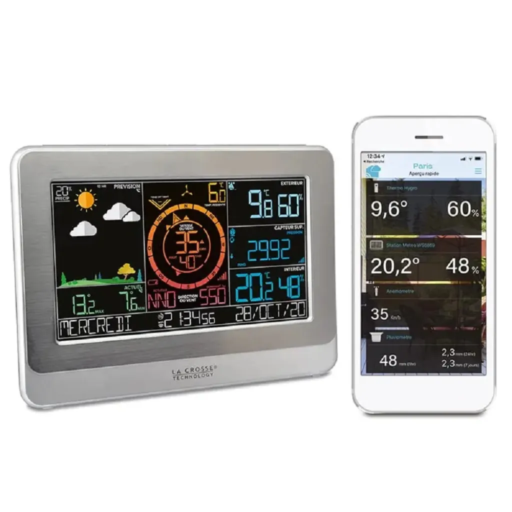Метеостанция La Crosse WS6869 Wi-Fi Метеостанция La Crosse WS6869 Wi-Fi