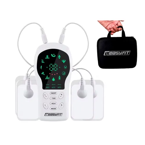 Миостимулятор с подогревом EasyFit Pro Active Pulse EF-2304 импульсный массажер для мышц + Чехол - Фото№1 Миостимулятор с подогревом EasyFit Pro Active Pulse EF-2304 импульсный массажер для мышц + Чехол - Фото№1