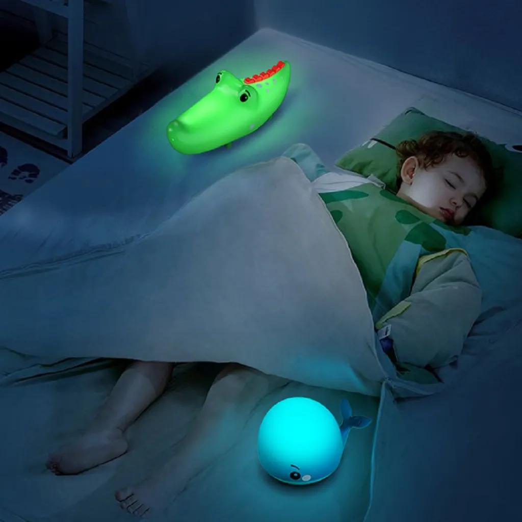 Дитячий світильник нічник Xiaomi Fisher-Price Crocodile Дитячий світильник нічник Xiaomi Fisher-Price Crocodile