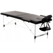 Масажний стіл EasyFit ZenRest-2 кушетка складана EF-2216-70, чорний з чохлом