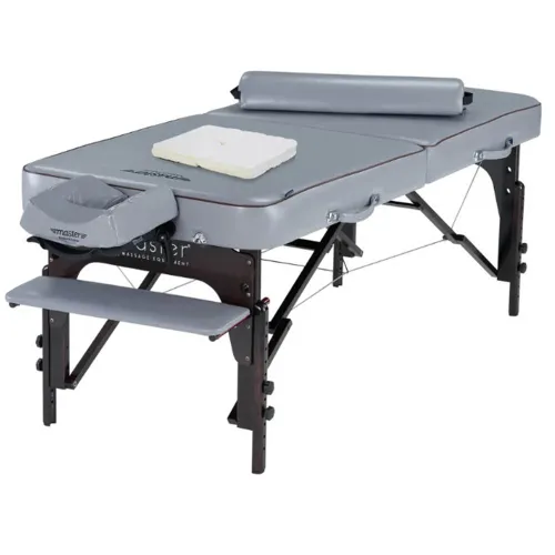 Массажный стол Master Massage Montour LX Dove, серый - Фото№1 Массажный стол Master Massage Montour LX Dove, серый - Фото№1