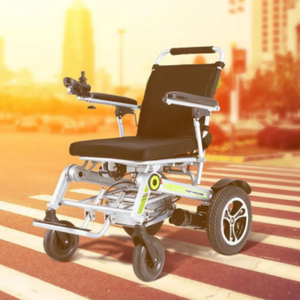 Інвалідний візок H3T з електромотором складана "Airwheel" та автоматичним керуванням 3 в 1 Інвалідний візок H3T з електромотором складана "Airwheel" та автоматичним керуванням 3 в 1