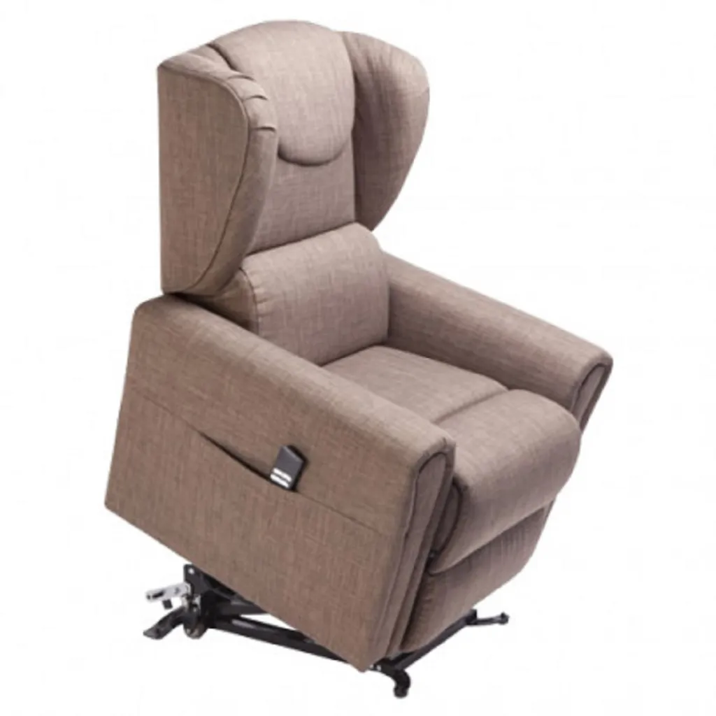 Підйомне крісло із двома моторами OSD-BERGERE FM14-1LD-R, бежевий