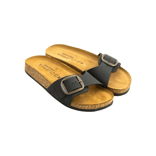 Жіночі шльопанці Ampelio 21030/Р-76, чорний - Фото№1 Жіночі шльопанці Ampelio 21030/Р-76, чорний - Фото№1