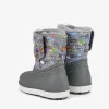 Зимові дитячі черевики сноубутси Coqui MIKI (5042 Dk. grey hero), сірий - Фото№4