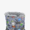 Зимові дитячі черевики сноубутси Coqui MIKI (5042 Dk. grey hero), сірий - Фото№6