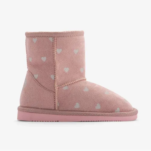 Зимові дитячі черевики Coqui Valenka (172 Powder pink hearts), світло-рожевий - Фото№1 Зимові дитячі черевики Coqui Valenka (172 Powder pink hearts), світло-рожевий - Фото№1