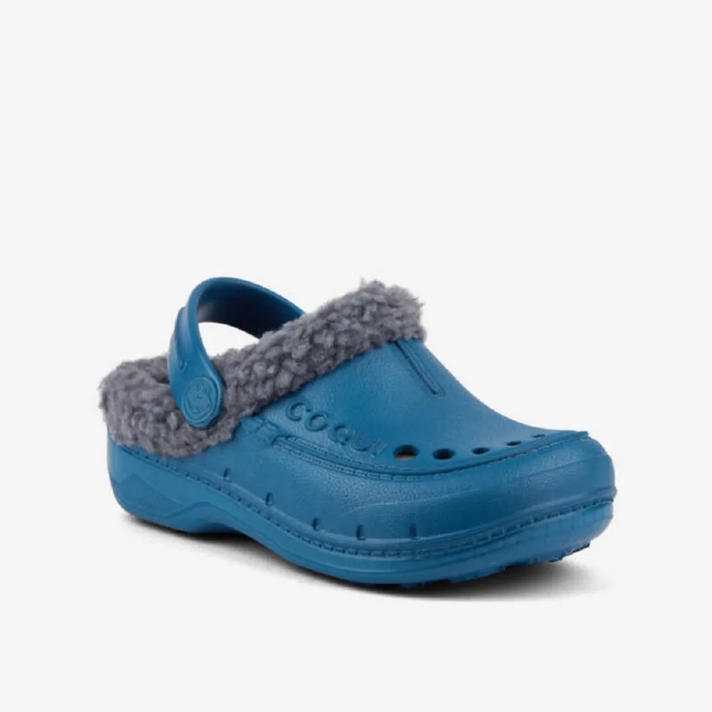 Утеплені крокси сабо Coqui HUSKY (9751 Niagara Blue/Dk. Grey), синій/сірий Утеплені крокси сабо Coqui HUSKY (9751 Niagara Blue/Dk. Grey), синій/сірий