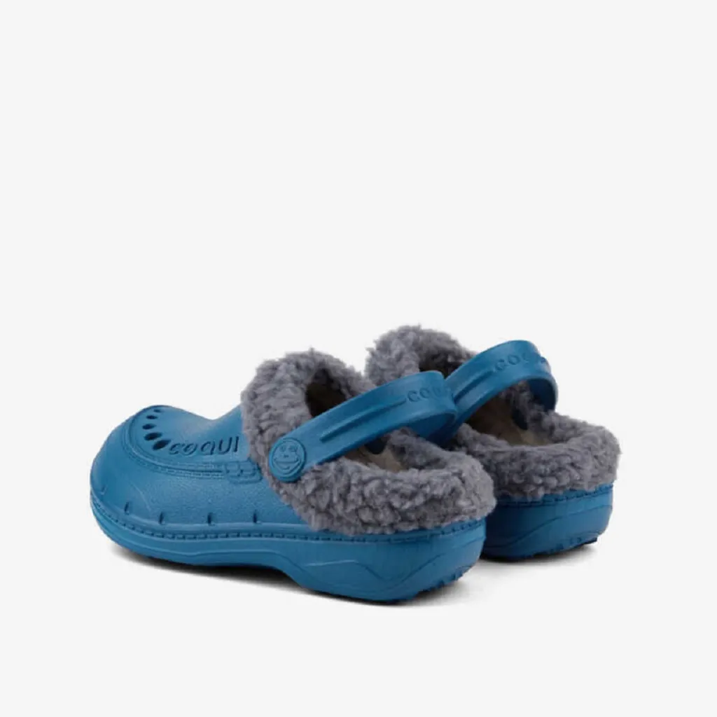 Утеплені крокси сабо Coqui HUSKY (9751 Niagara Blue/Dk. Grey), синій/сірий Утеплені крокси сабо Coqui HUSKY (9751 Niagara Blue/Dk. Grey), синій/сірий