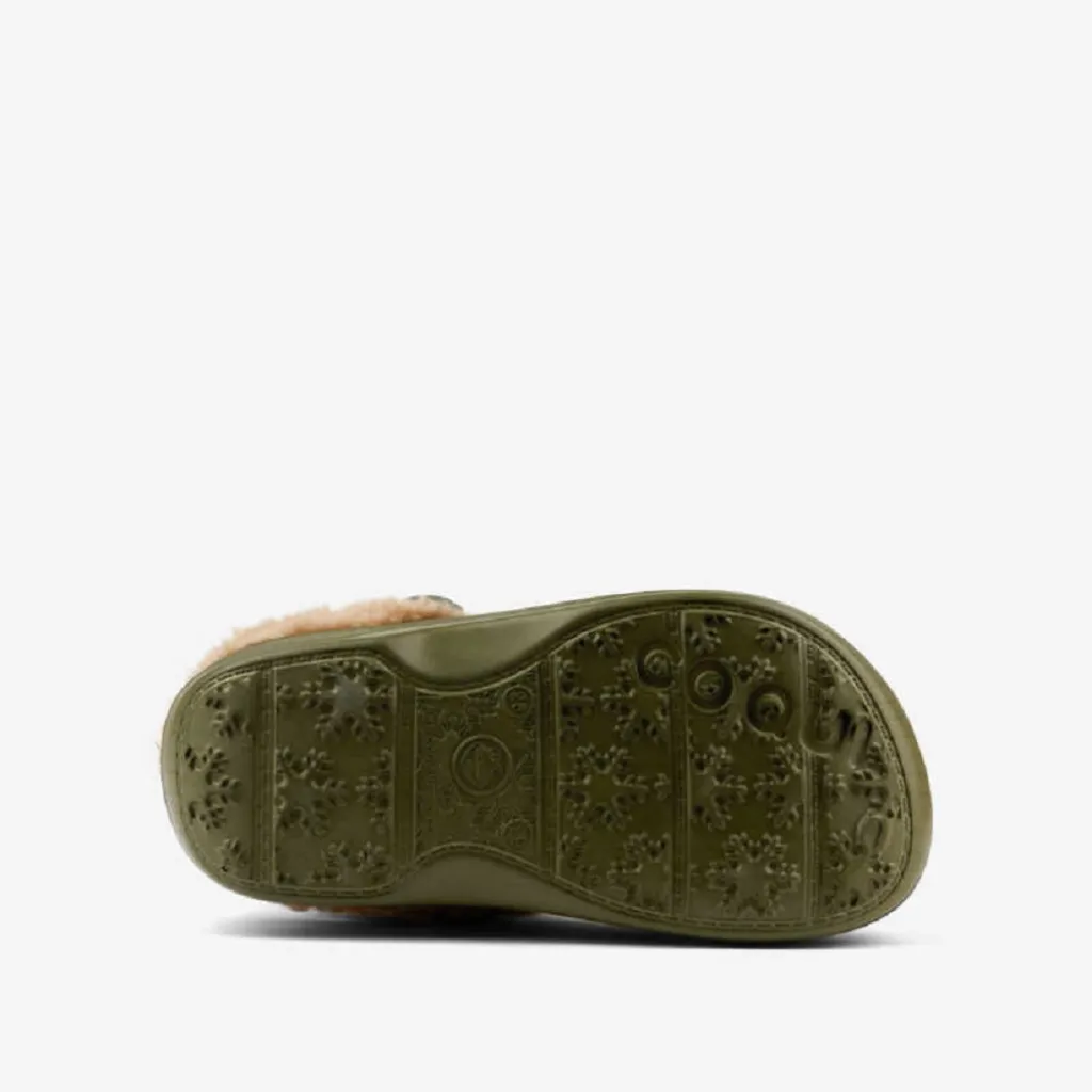 Утеплені крокси сабо Coqui HUSKY (9751 Army Green/Beige), зелений/хакі/бежевий Утеплені крокси сабо Coqui HUSKY (9751 Army Green/Beige), зелений/хакі/бежевий