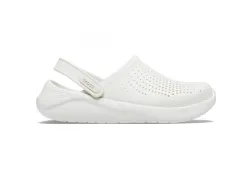 Кроксы сабо Crocs LiteRide Clog Almost White, белый Кроксы сабо Crocs LiteRide Clog Almost White, белый