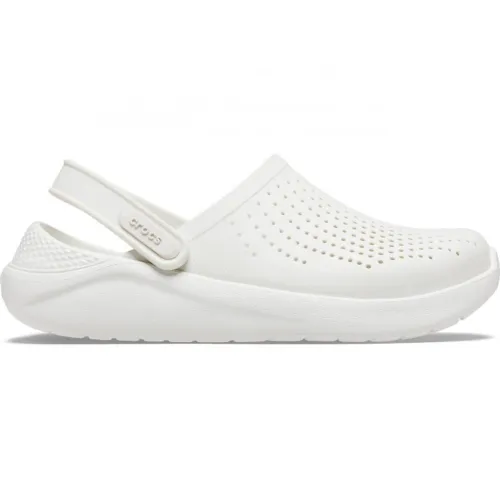 Кроксы сабо Crocs LiteRide Clog Almost White, белый - Фото№1 Кроксы сабо Crocs LiteRide Clog Almost White, белый - Фото№1