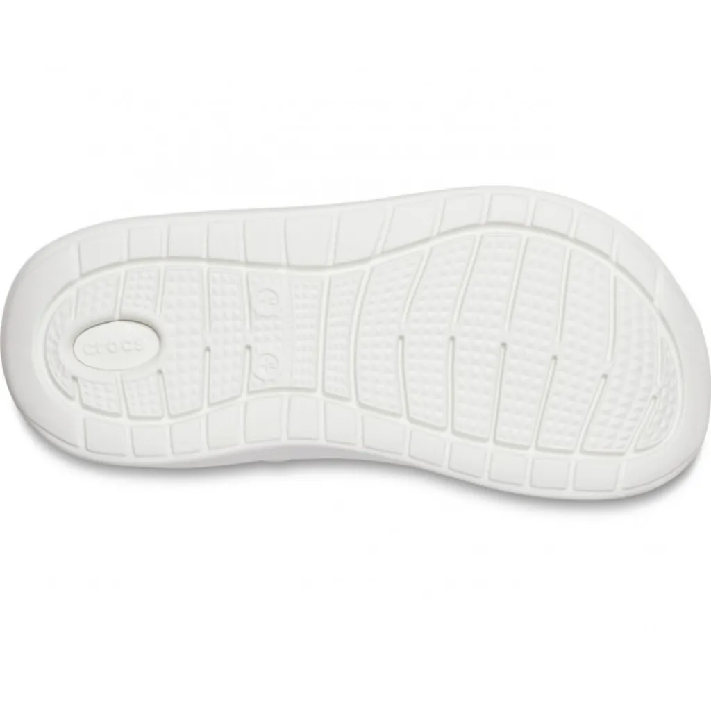 Кроксы сабо Crocs LiteRide Clog Almost White, белый Кроксы сабо Crocs LiteRide Clog Almost White, белый