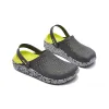 Кроксы сабо Crocs LiteRide GreyLightGreen, серо-зеленый Кроксы сабо Crocs LiteRide GreyLightGreen, серо-зеленый