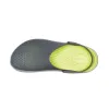 Кроксы сабо Crocs LiteRide GreyLightGreen, серо-зеленый - Фото№3