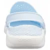 Кроксы сабо Crocs LiteRide Clog Mineral Blue/White, голубой - Фото№6