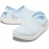 Кроксы сабо Crocs LiteRide Clog Mineral Blue/White, голубой - Фото№3