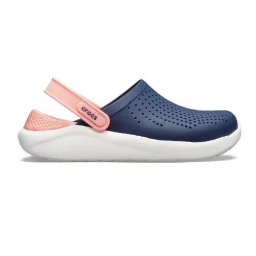 Крокси сабо Crocs LiteRide Clog Navy/Melon, рожево-синій - Фото№1 Крокси сабо Crocs LiteRide Clog Navy/Melon, рожево-синій - Фото№1