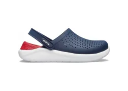 Кроксы сабо Crocs LiteRide Clog Navy/Pepper, красно-синий Кроксы сабо Crocs LiteRide Clog Navy/Pepper, красно-синий