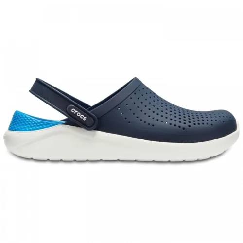 Кроксы сабо Crocs LiteRide Clog Navy/white, темно-синий - Фото№1 Кроксы сабо Crocs LiteRide Clog Navy/white, темно-синий - Фото№1