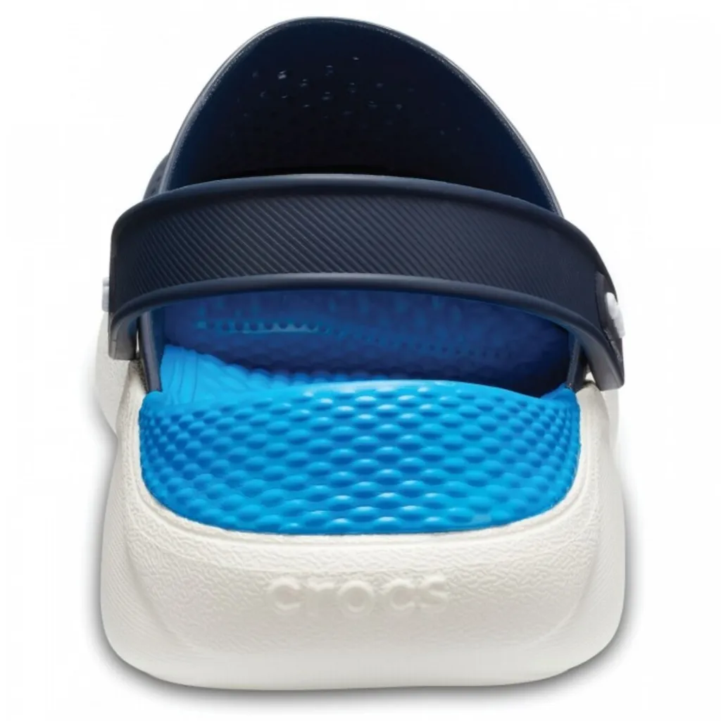 Кроксы сабо Crocs LiteRide Clog Navy/white, темно-синий Кроксы сабо Crocs LiteRide Clog Navy/white, темно-синий
