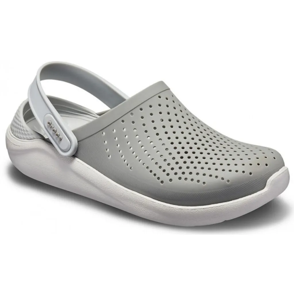 Крокси сабо Crocs LiteRide Clog Light grey, світло-сірий Крокси сабо Crocs LiteRide Clog Light grey, світло-сірий