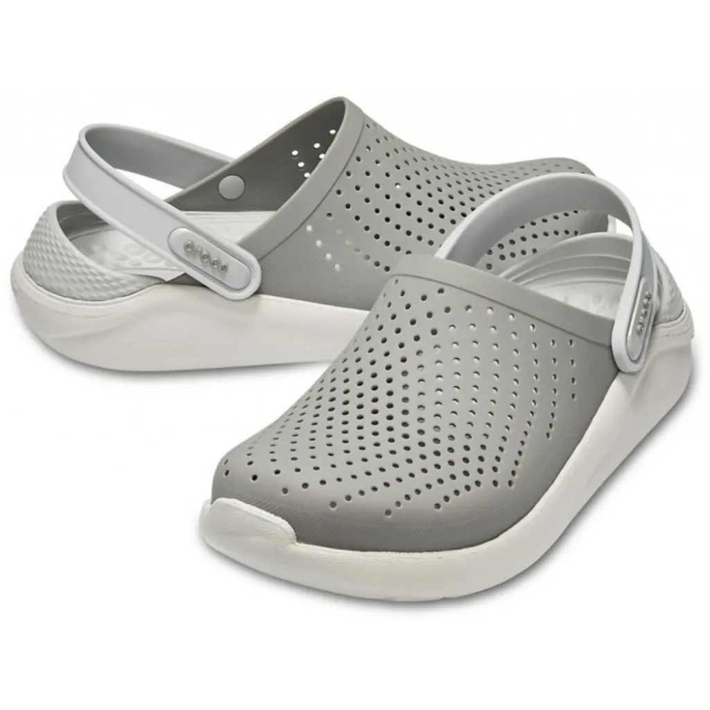 Крокси сабо Crocs LiteRide Clog Light grey, світло-сірий Крокси сабо Crocs LiteRide Clog Light grey, світло-сірий