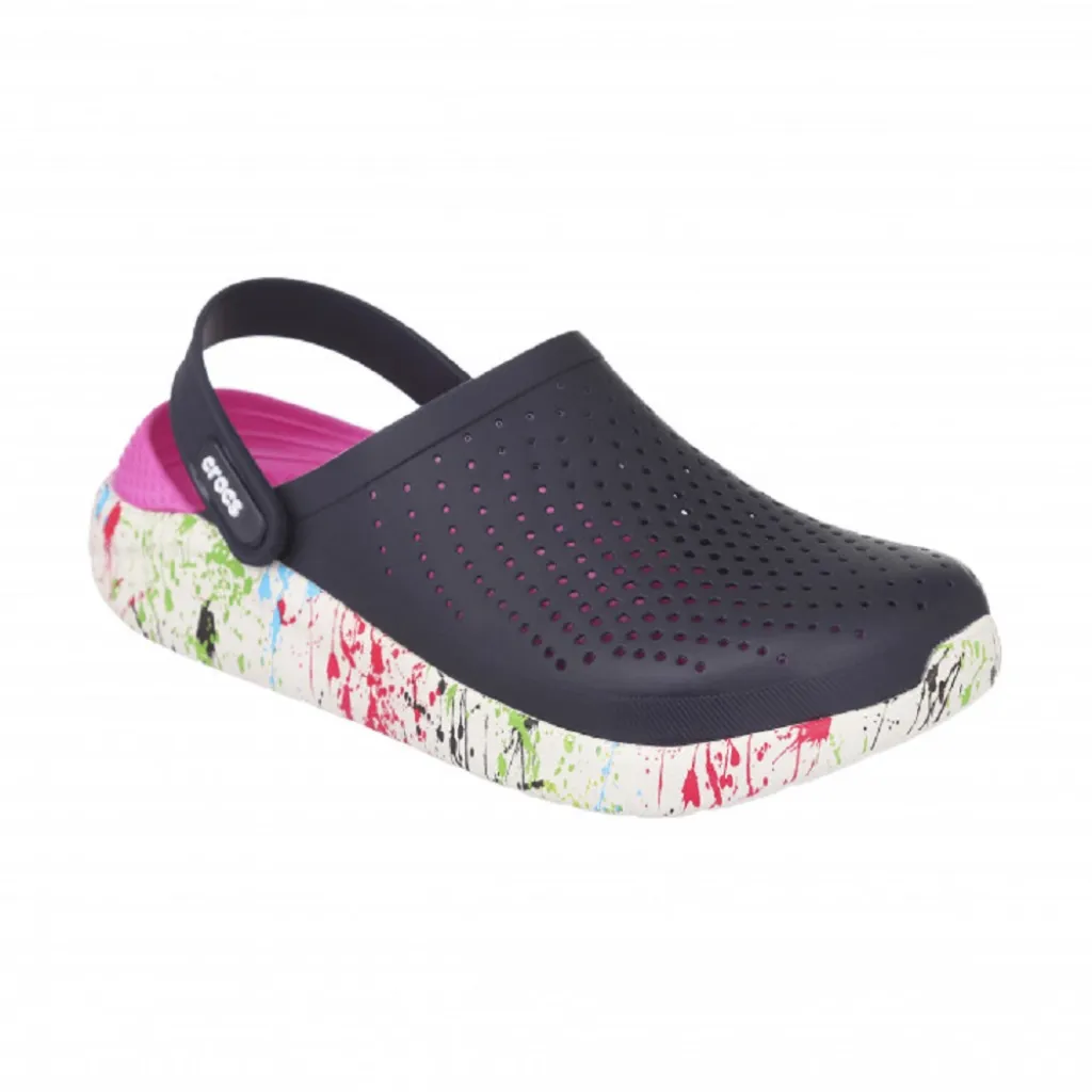 Кроксы сабо Crocs LiteRide Clog Dazzle, фиолетовый Кроксы сабо Crocs LiteRide Clog Dazzle, фиолетовый