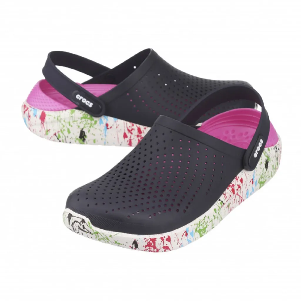 Кроксы сабо Crocs LiteRide Clog Dazzle, фиолетовый Кроксы сабо Crocs LiteRide Clog Dazzle, фиолетовый