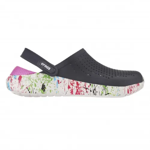 Кроксы сабо Crocs LiteRide Clog Dazzle, фиолетовый - Фото№1 Кроксы сабо Crocs LiteRide Clog Dazzle, фиолетовый - Фото№1