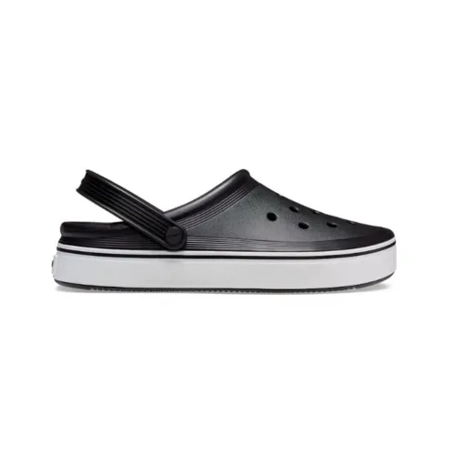 Крокси сабо Crocs Crocband COURT Black, чорний - Фото№1 Крокси сабо Crocs Crocband COURT Black, чорний - Фото№1