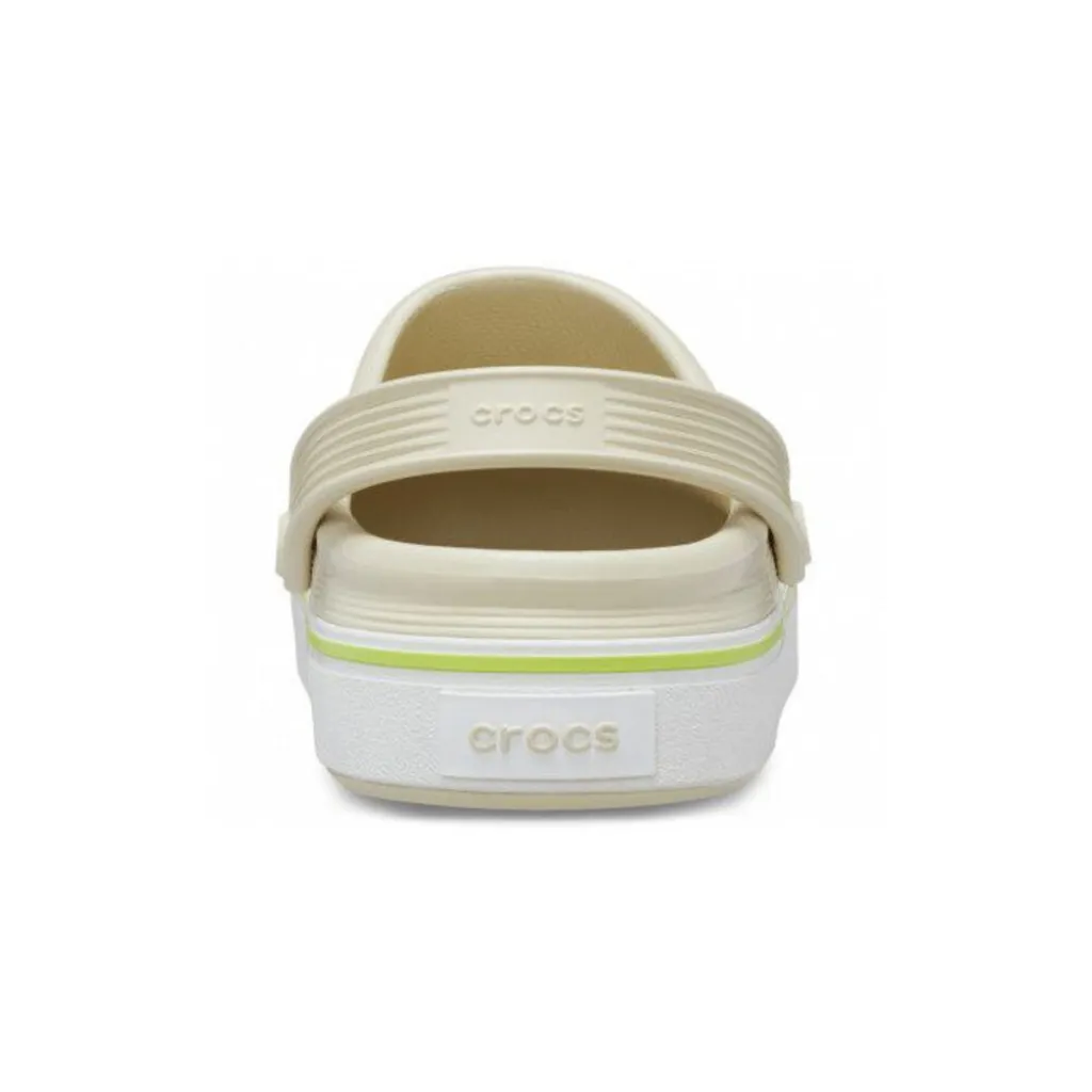 Кроксы сабо Crocs Crocband COURT Bone, бежевый Кроксы сабо Crocs Crocband COURT Bone, бежевый