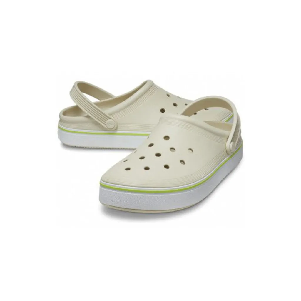 Кроксы сабо Crocs Crocband COURT Bone, бежевый Кроксы сабо Crocs Crocband COURT Bone, бежевый