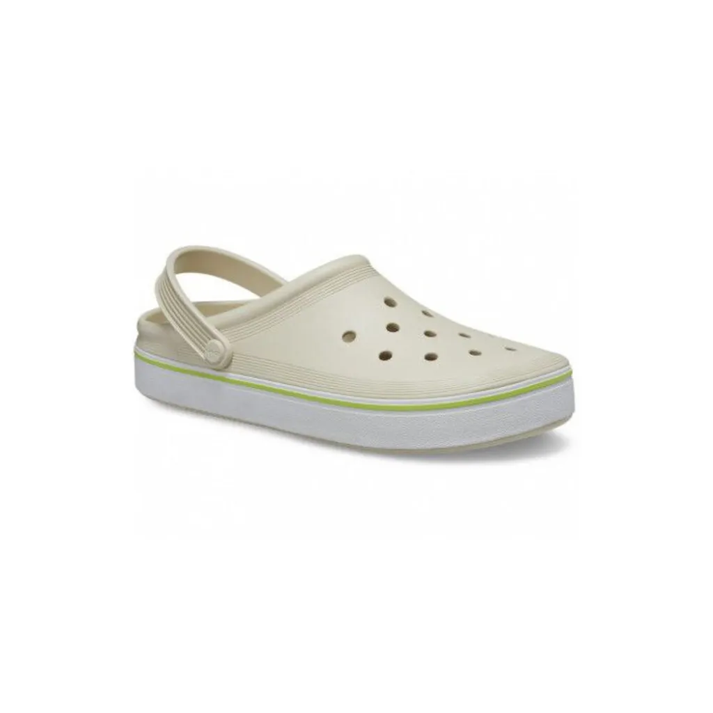 Кроксы сабо Crocs Crocband COURT Bone, бежевый Кроксы сабо Crocs Crocband COURT Bone, бежевый