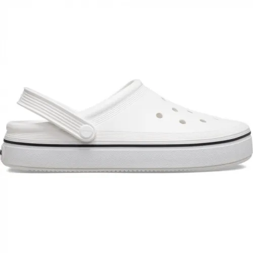 Кроксы сабо Crocs Crocband COURT White, белый - Фото№1 Кроксы сабо Crocs Crocband COURT White, белый - Фото№1