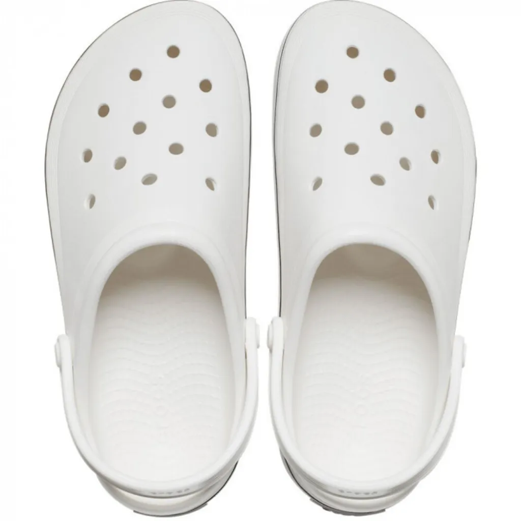 Кроксы сабо Crocs Crocband COURT White, белый Кроксы сабо Crocs Crocband COURT White, белый