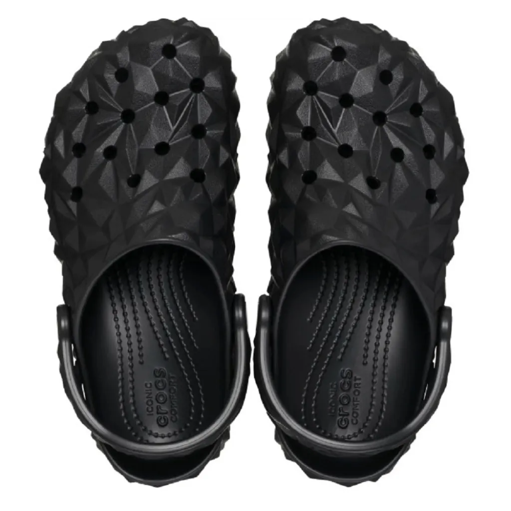 Кроксы сабо Crocs Geometric, черный Кроксы сабо Crocs Geometric, черный
