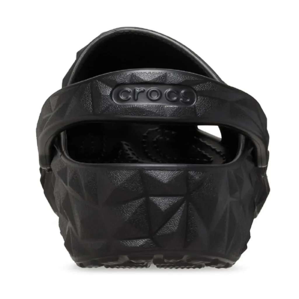 Кроксы сабо Crocs Geometric, черный Кроксы сабо Crocs Geometric, черный