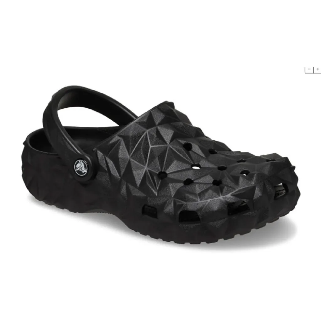 Кроксы сабо Crocs Geometric, черный Кроксы сабо Crocs Geometric, черный