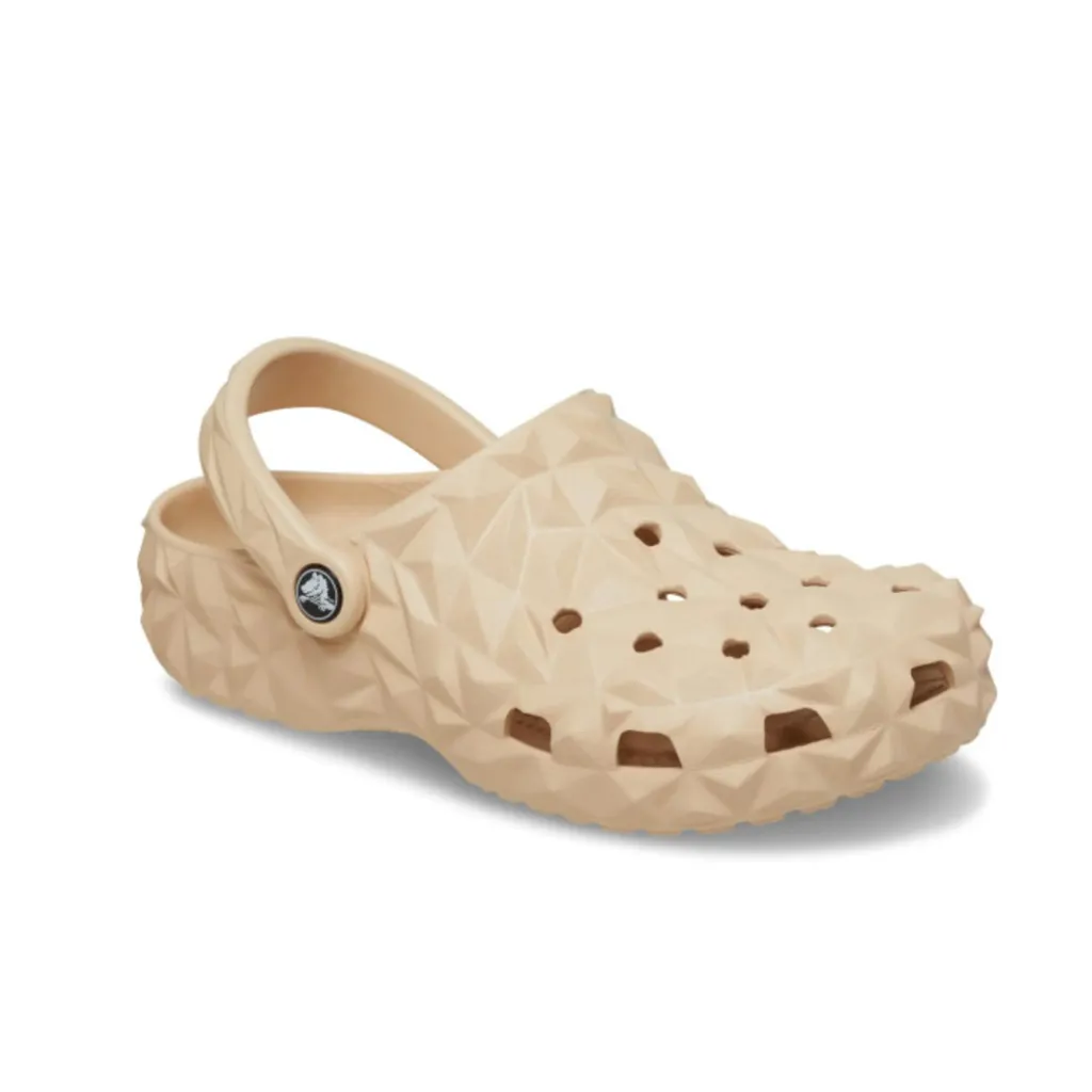 Женские кроксы Crocs Geometric Latte, латте Женские кроксы Crocs Geometric Latte, латте