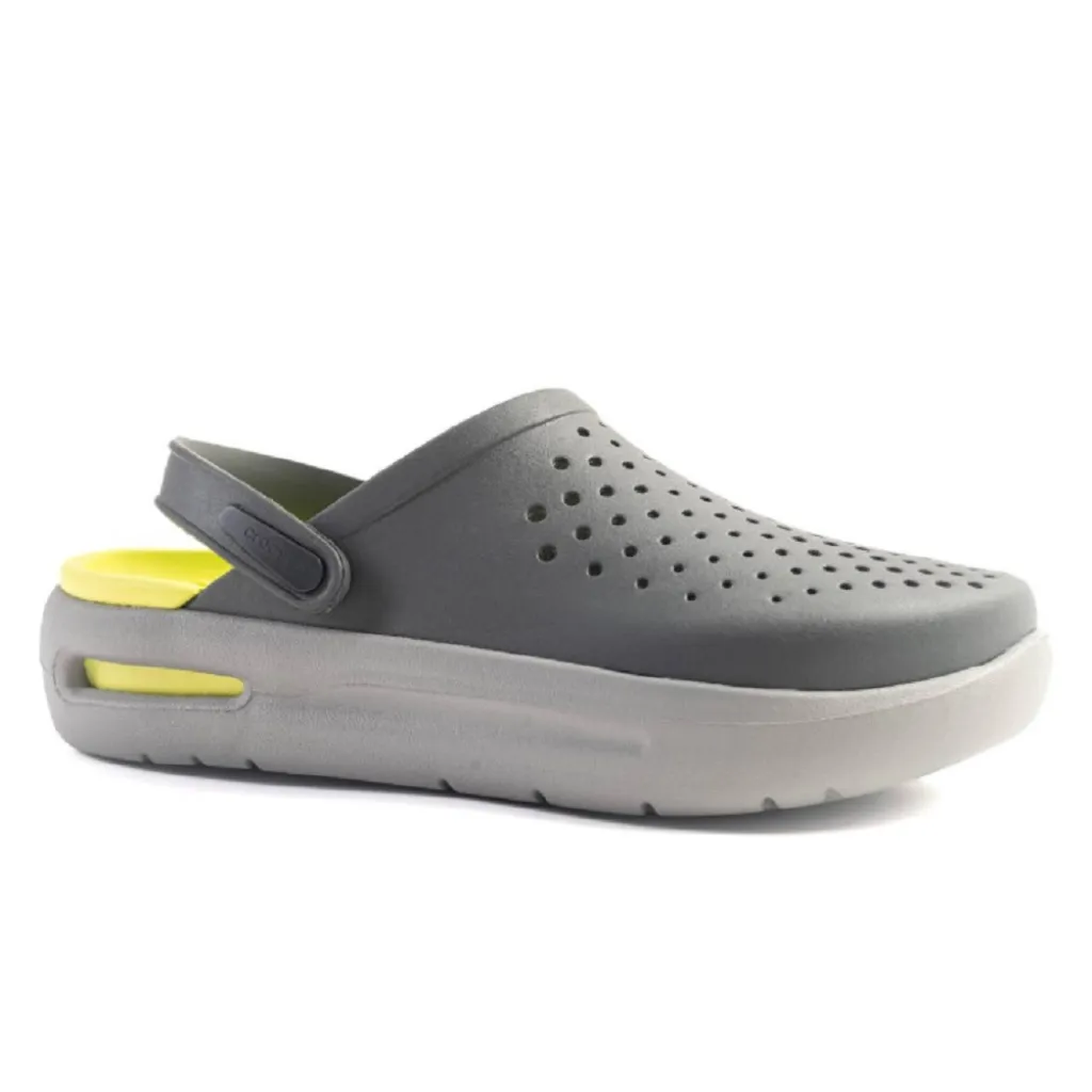 Кроксы Crocs InMotion Clog Grey/Light Green, серо-зеленый Кроксы Crocs InMotion Clog Grey/Light Green, серо-зеленый