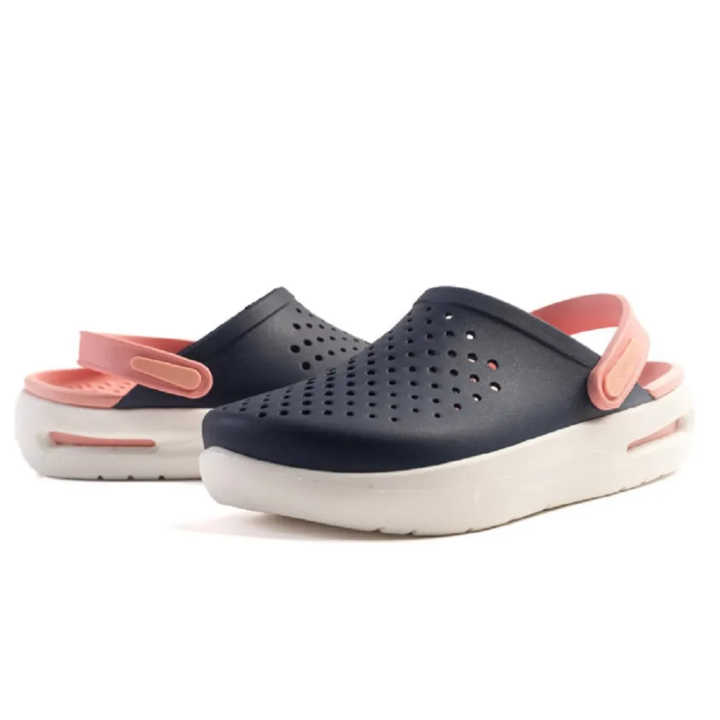 Крокси Crocs InMotion Clog Navy/Melon, синьо-рожевий Крокси Crocs InMotion Clog Navy/Melon, синьо-рожевий