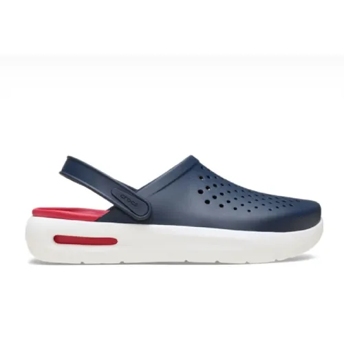 Крокси Crocs InMotion Clog Navy/Paper, синьо-червоний - Фото№1 Крокси Crocs InMotion Clog Navy/Paper, синьо-червоний - Фото№1