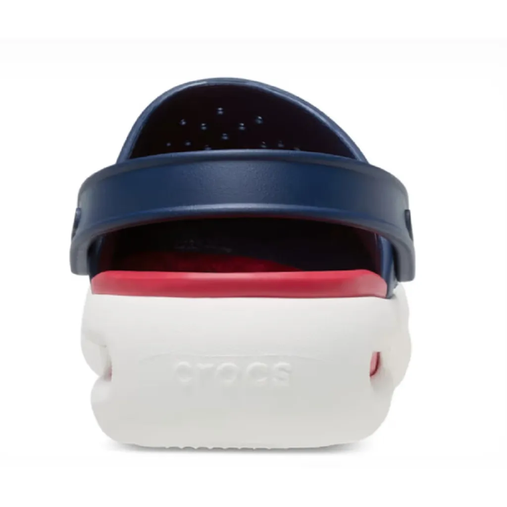 Крокси Crocs InMotion Clog Navy/Paper, синьо-червоний Крокси Crocs InMotion Clog Navy/Paper, синьо-червоний