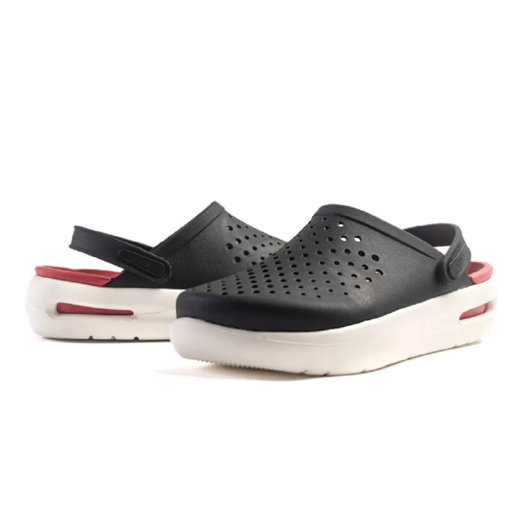 Кроксы Crocs InMotion Clog Red/black, черно-красный Кроксы Crocs InMotion Clog Red/black, черно-красный